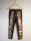 Calça Juliana Sanmartin couro