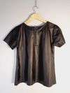 Blusa Nerto couro