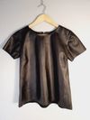 Blusa Nerto couro