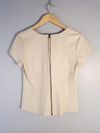 Blusa em couro