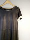 Vestido Tannerie couro