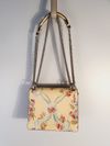 Bolsa Fendi Scalloped Studded Floral Print Small