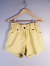 Shorts Zinnia couro