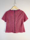 Blusa Zinnia couro