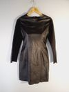 Vestido S/M couro