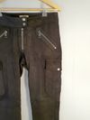 Calça Burberry couro