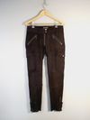 Calça Burberry couro