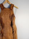 Vestido Animale couro
