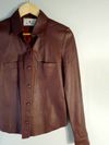 Camisa Tannerie couro