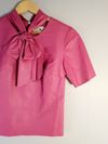 Blusa Tannerie couro