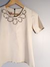 Blusa Tannerie couro