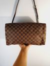 Bolsa Louis Vuitton Speedy 35 Bandouliére Damier Ebene