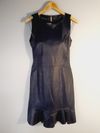 Vestido Tássia Ely couro