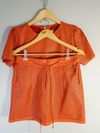 Blusa LMG couro