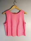 Blusa Juliana Sanmartin camurça