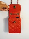 Bolsa Chanel Quiltedd Trendy CC Phone Holder