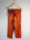 Calça Juliana Sanmartin couro