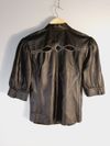 Blusa NK couro