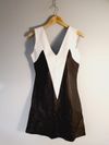 Vestido Tássia Ely couro