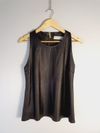 Blusa Tannerie couro