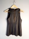 Blusa Tannerie couro