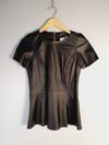 Blusa Tannerie couro