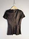Blusa Tannerie couro