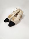 Sapato Chanel Slingback