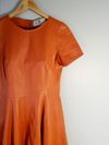 Vestido Tannerie couro