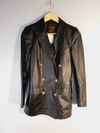 Blazer Mixed couro