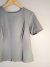 Blusa Effet couro