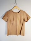 Blusa Claudia Martinez couro
