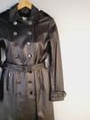 Trench Coat Minimale couro