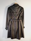 Trench Coat Minimale couro