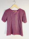 Blusa Cris Capoani couro