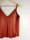 Blusa LMG couro