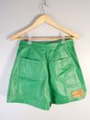 Shorts Juliana Sanmartin couro