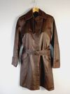 Trench Coat Verosenso couro