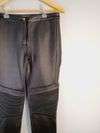 Calça Carina Duek couro