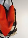 Bolsa Burberry Check Bucket Bag