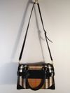 Bolsa Burberry Check Alchester Bridle Bowling Bag