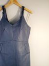 Vestido Fig couro