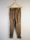 Calça Juliana Sanmartin couro