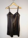 Vestido Tannerie couro