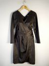 Vestido Lita Mortari couro