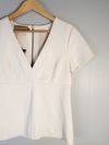 Blusa Juliana Sanmartin couro