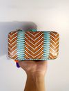Clutch Bruna Rassier Couro