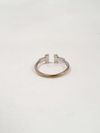 Anel Tiffany & Co Wire Diamantes Coleção T