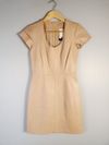 Vestido Liziane Richter couro