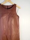 Vestido ABrand couro
